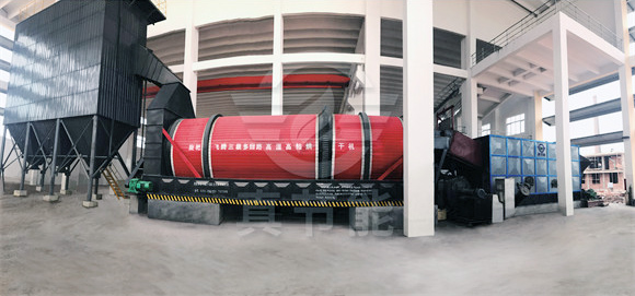 豆渣烘干設備現場安裝 豆渣烘干設備現場安裝