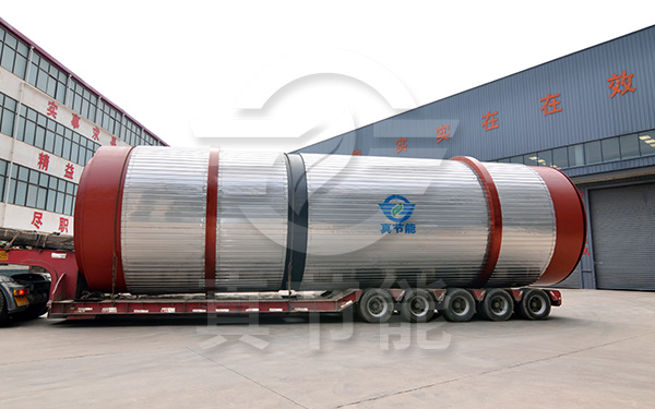 甘蔗渣烘干設備運輸現場